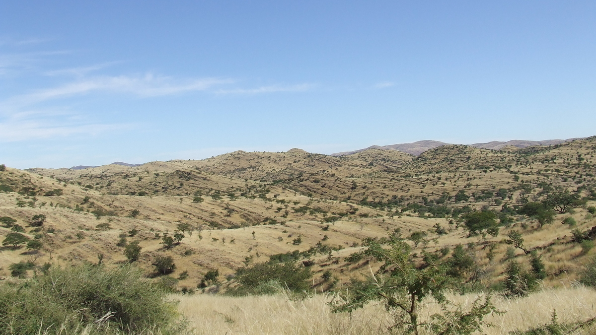 Namibia: C28 Richtung Swakopmund westlich von Windhuk