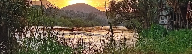 Namibia: Kunene River at the Angolan border