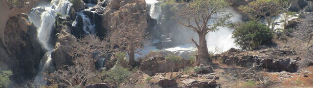 Namibia: Epupa Wasserfälle an der angolanischen Grenze