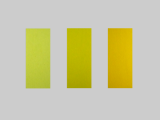 Anodising dye sample chrome yellow
