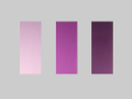 Anodising dye sample violet