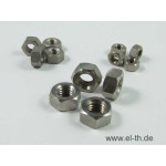 Titanium hex nut DIN934 M2